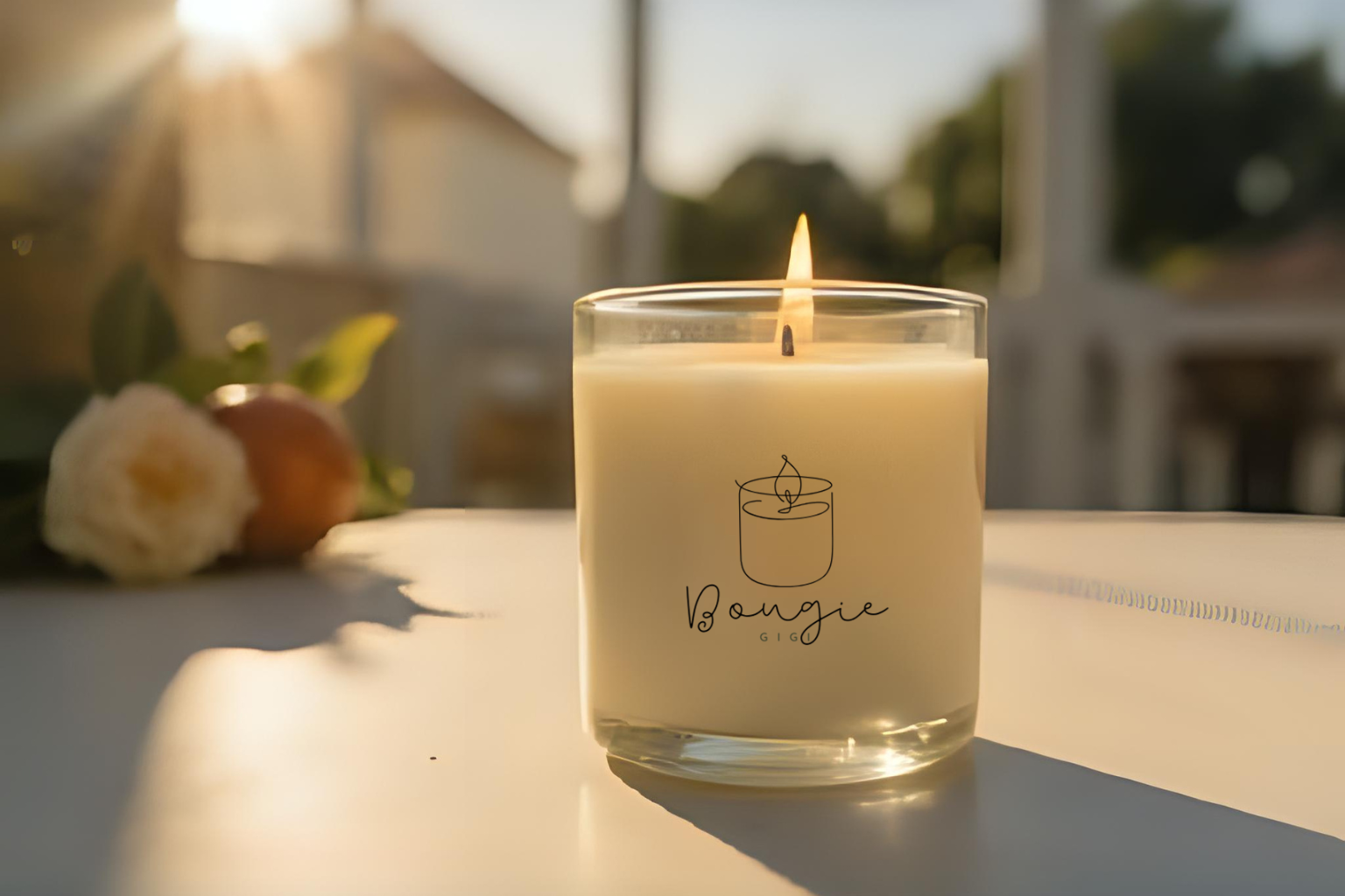 Bougie “Lavande” – Cire de soja naturelle