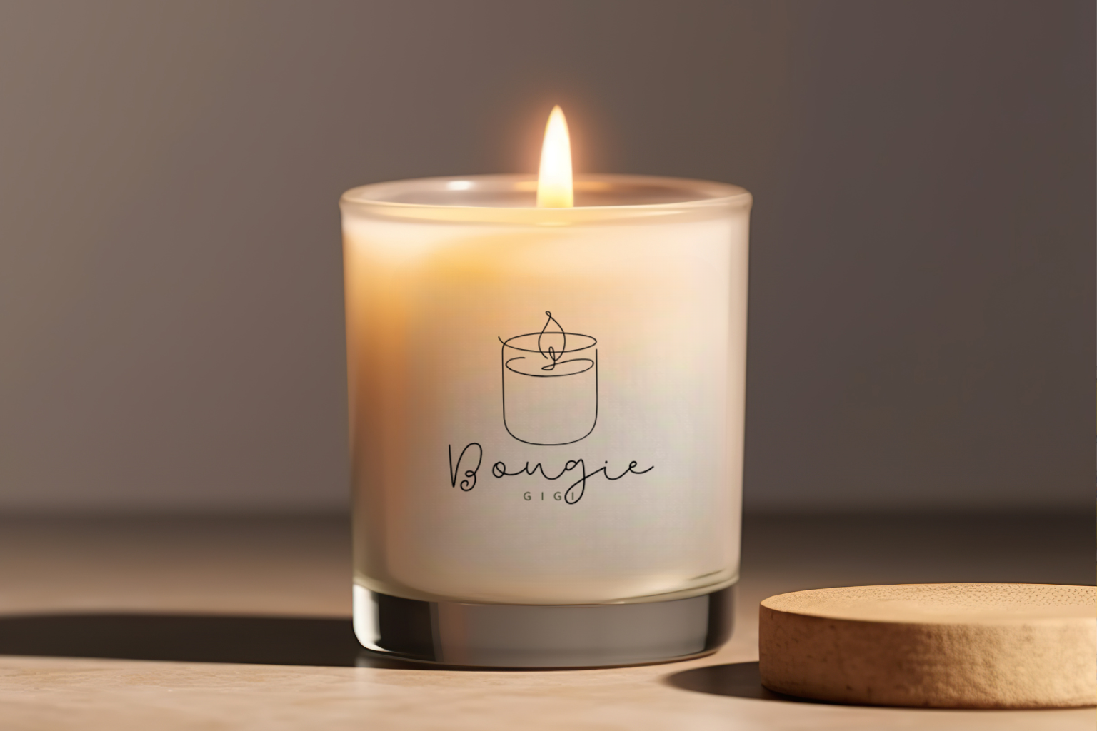 Bougie “Mûre Musc” – Cire de soja naturelle